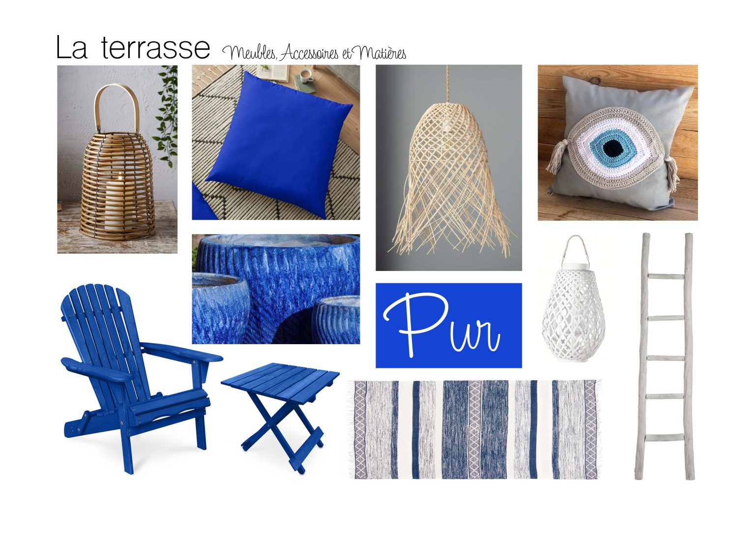 Planche d'ambiance terrasse – villa Eco Dream