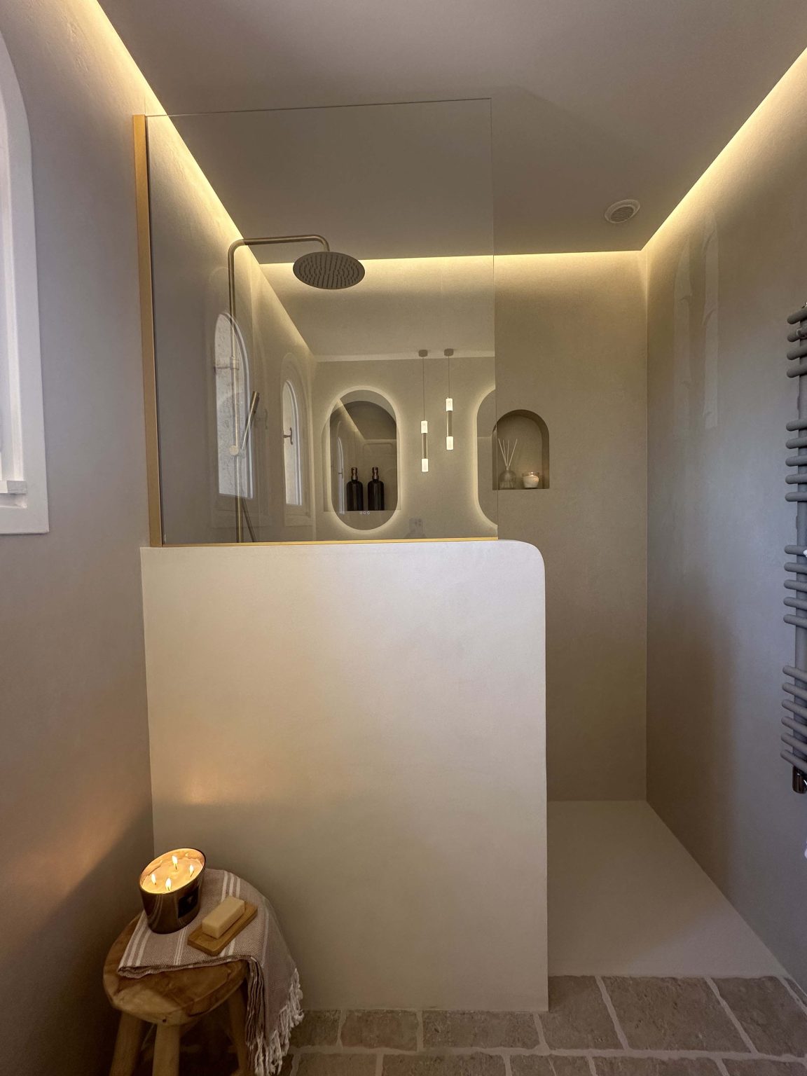 Douche – villa Terra Pura à Saint-Paul-de-Vence
