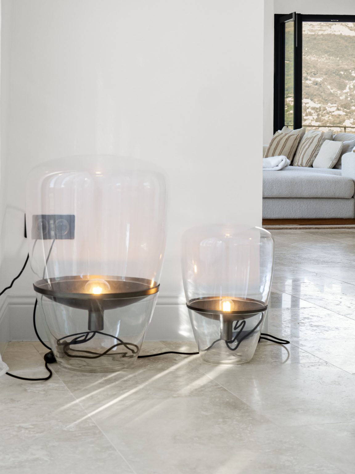 Lampe Brokis – villa Villavista à Saint-Paul-de-Vence
