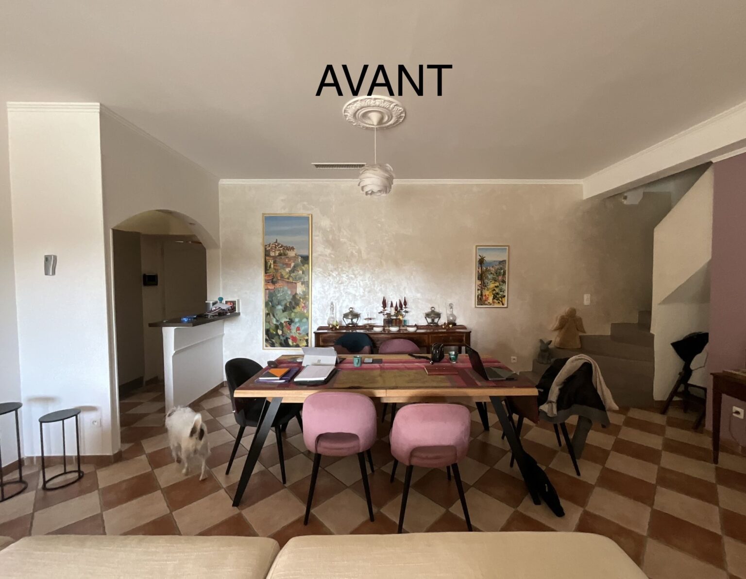 Avant travaux – villa Favorita