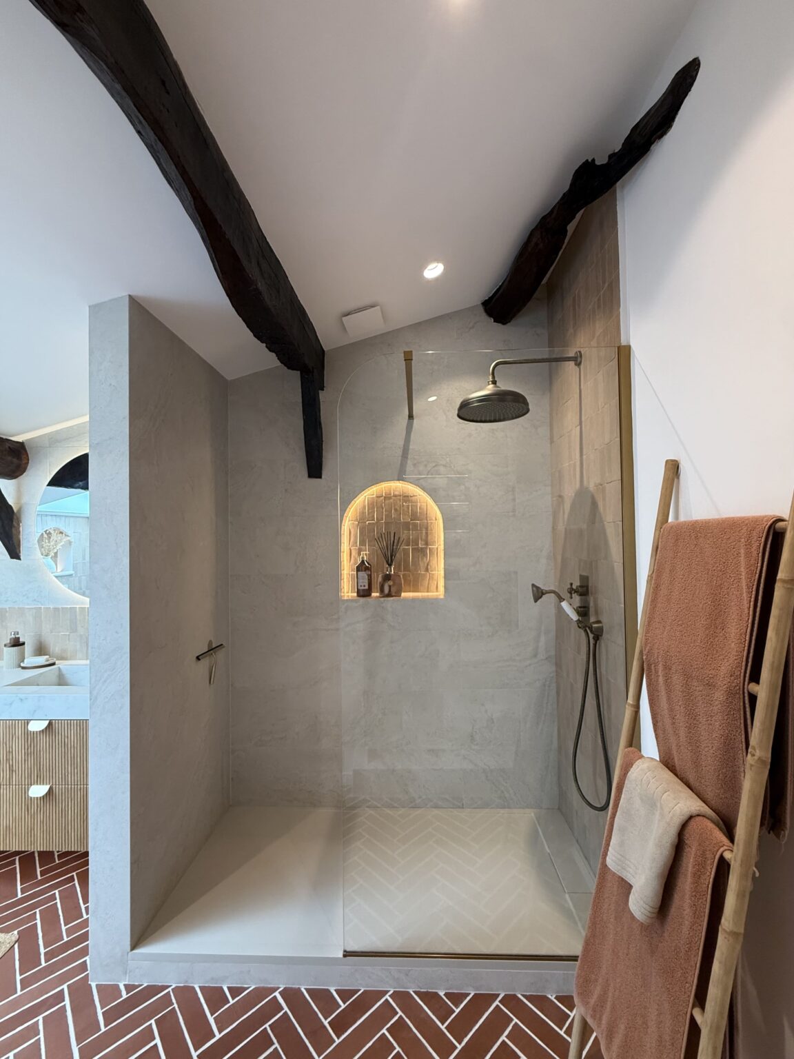 Salle de bain rénovée – villa Solea à Saint-Paul-de-Vence
