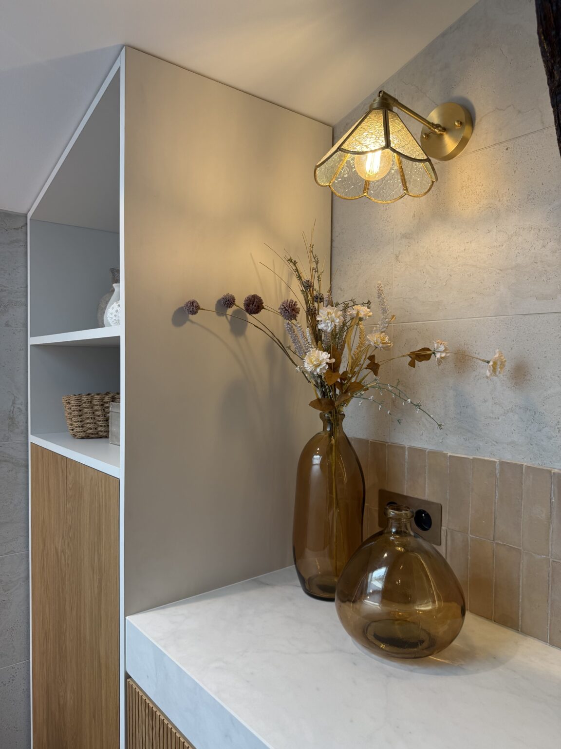 Salle de bain rénovée – villa Solea à Saint-Paul-de-Vence