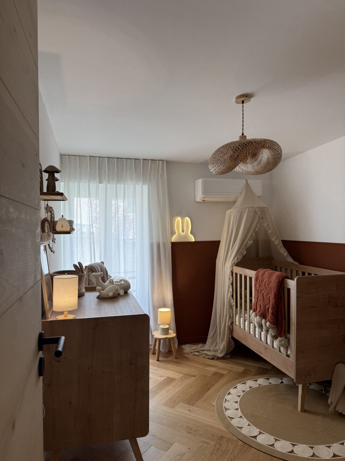 Chambre bébé aménagée – villa Solea à Saint-Paul-de-Vence
