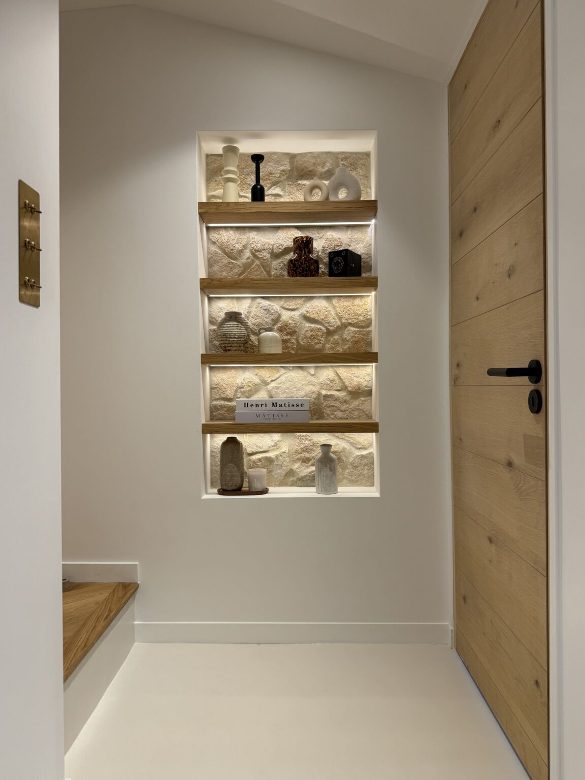 Niche couloir sur mesure – villa Solea à Saint-Paul-de-Vence