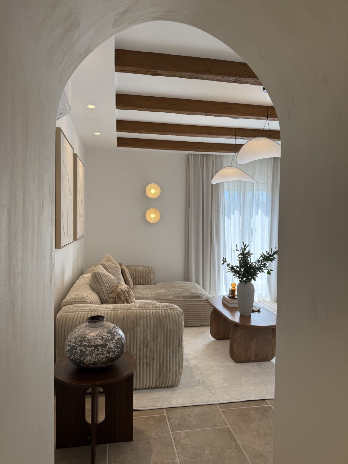 Rénovation d'un salon à Saint-Paul-de-Vence