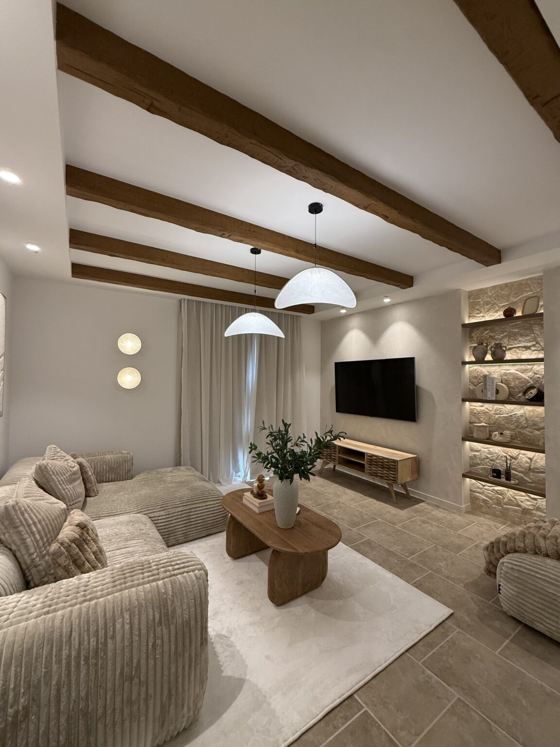 Rénovation d'un salon à Saint-Paul-de-Vence